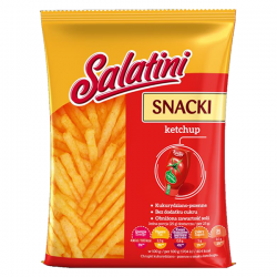 Snacki Salatini ketchup...
